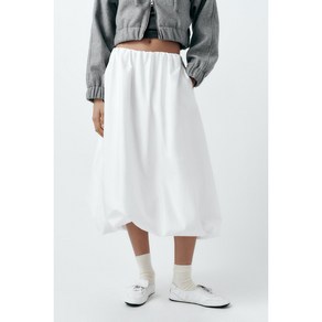 ZARA 자라 여성 미디스커트 1255402 1255/402