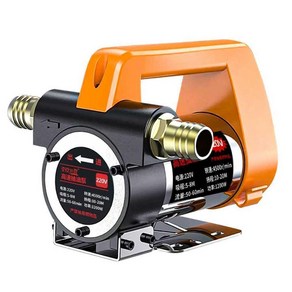 전동 유류 이송 펌프 휘발유 디젤 기름 흡입 가솔린, 1개, 1000W 12V 정역회전