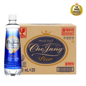 초정탄산수 배향 탄산음료, 140개, 500ml