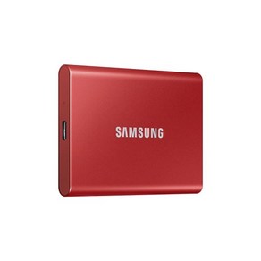 삼성전자 외장 SSD 외장하드 T7 포터블 2TB, 레드