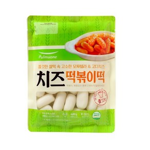 풀무원 치즈떡볶이 떡 400G 1개 (신선식품)