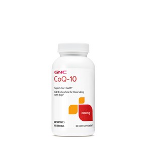 GNC CoQ-10 200mg 소프트젤, 60개입, 2개, 60정