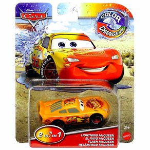 Cars 2020 Mattel 1:55 컬러 체인저 미니 카 1팩 라이트닝 맥퀸 / 매트 카 1팩 디즈니 픽사 영화 캐릭터 자동차 색상 변경 목욕