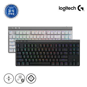 로지텍코리아 로지텍G G515 LIGHTSPEED TKL 무선 게이밍 키보드, G515 Linea 블랙, 블랙, Linea, 흑축