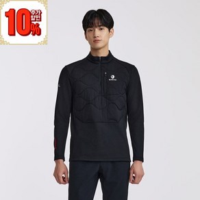 [블랙야크] 할인가+10%할인이벤트!! 남성 프리마로프트 집업티 BLACK / 1BYTSW4004BK