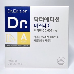 닥터에디션 마스터C 비타민C 60포 레몬맛, 1개