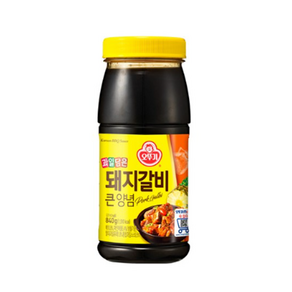 오뚜기 돼지갈비 큰 양념, 840g, 5개