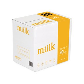 밀크베이지 복사용지 B6용지 미색용지 1BOX(5000매)