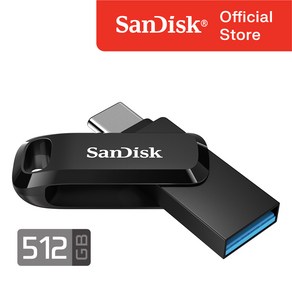 샌디스크 C타입 OTG USB SDDDC3 블랙, 512GB, 1개