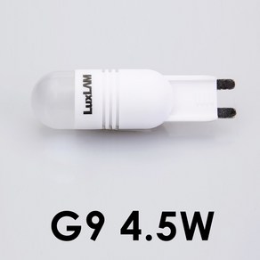 룩스램 LED G9 4.5W, 1개, 룩스램 LED G9 4.5W전구색