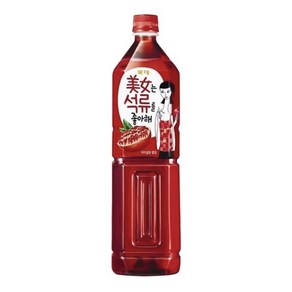 해태 미녀는 석류를 좋아해 로어슈거 1.5L 6PET, 6개