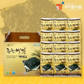 별식품 광천별맛 재래식탁김 15g x 12봉, 12개