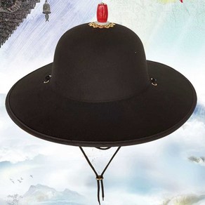 사또 모자 사극 민속 공연 촬영 소품 양반 대감 병사, C타입 - 머리 둘레 56-59cm, 상세 페이지 참고, C타입 - 머리 둘레 56-59cm
