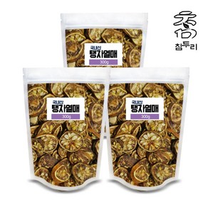 참두리 국산 탱자 열매, 300g, 3개