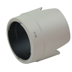 새로운 블랙/화이트 ET-87 카메라 렌즈 후드 캐논 EF 70-200mm f/2.8 L IS II USM 70-200 2.8II, 02 White, 1개