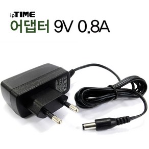 EFM네트웍스 아이피타임 9V 0.8A Adapte 공유기 허브 어댑터, 1개