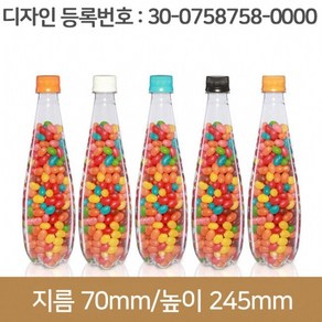 맥주병 맥주배달 유럽형 투명 호프용기 500cc(A) 28파이 (내압마개), 1개, 1개