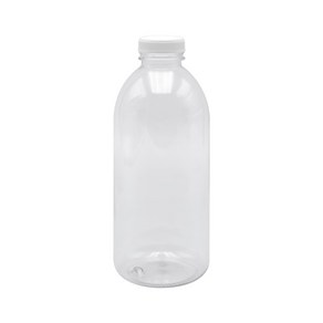 [SSOK] 원형 우유 900ML 1박스 페트병 플라스틱병, 블랙, 100개