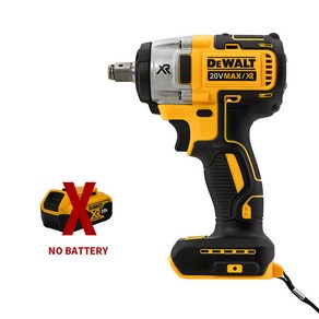 Dewalt 브러시리스 전기 임팩트 렌치 203N.M 토크 DCF880 20V 리튬 배터리용 무선 충전식 전동 공구, No Battey, 1개