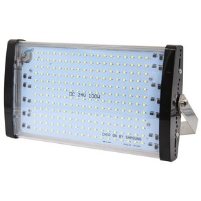 DC12V/24V 전용 led 100W 고효율 다용도 LED 투광기 선박용작업등 야외 투광등 차량용 작업등 DC집어등