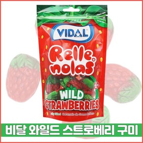 비달 와일드 스트로베리, 4개, 180g