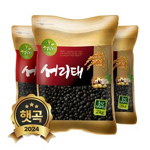 현대농산 국산 서리태 6kg (2kgx3봉)