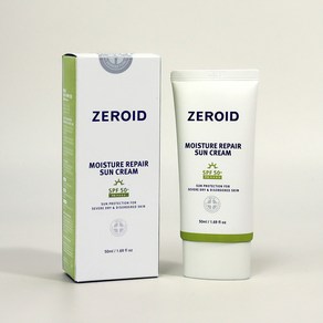[제로이드] 모이스처 리페어 선크림 (SPF50+ PA++++) 50ml, 1개