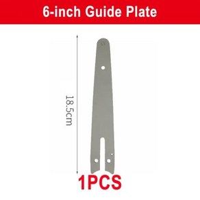 전기톱 엔진톱 충전체인 미니 휴대용 로깅 날 가지 치기 인치 노트 나이프, [01] 1pcs Guide Plate, 1개