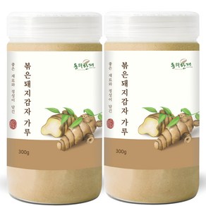 동의한재 국산 볶은 돼지감자 가루 분말, 300g, 2개