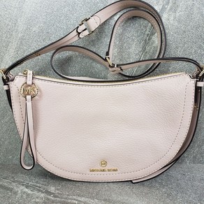 Michael Kos Handbag Camden Small Messenge Bag Pink Leathe Puse