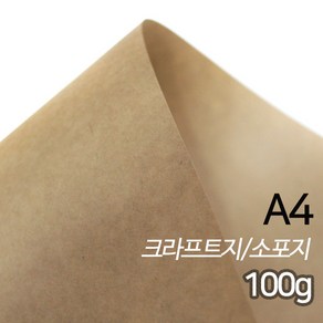 SW 크라프트지 소포지 인쇄용지 100g A4 100매