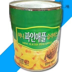 삼양 파인애플 슬라이스 830g, 1, 1