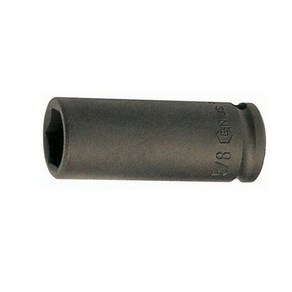 기타 지니어스 육각 롱임팩트소켓 임팩소켓 복스알1/2x24mm_W9C321E, 1개