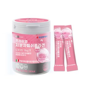 코오롱제약 앱솔루트 저분자 피쉬 콜라겐, 60g, 3개