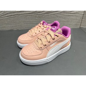 에스마켓 S마켓 푸마 PUMA CAVEN SMILEYWORLD PS 38614602 케이븐 스마일월드 가벼운 쿠션좋은 신기편한 벨크로 레더 코트화 아동화