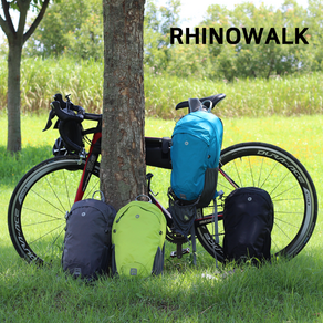 RHINOWALK 사이클 자전거 등산 라이딩 배낭 백팩 가방 방수기능 20L 대용량, X20801, GREEN, 1개