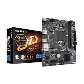 [GIGABYTE] H610M K V2 제이씨현 (인텔H610/M-ATX), GIGABYTE H610M K V2 제이씨현