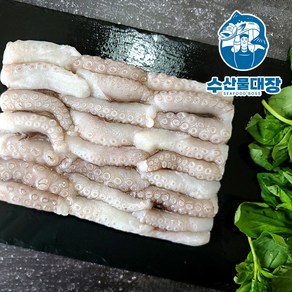 손질 절단낙지 450g(중 대 사이즈) 활낙지를 급속냉동, 절단낙지 중, 1개