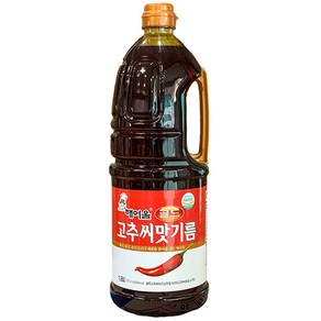 해여울 고추씨 맛기름 고추기름 1.8L, 1개