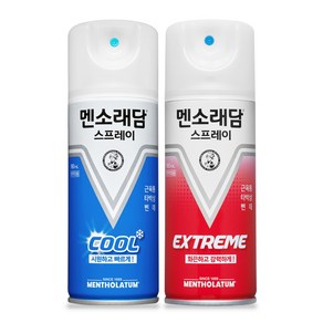 멘소래담 스프레이-에스 쿨 파스 180ml+익스트림 180ml, 1개