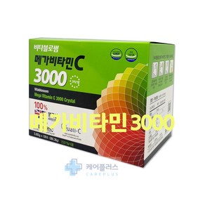 비타블로썸 메가비타민C 3000 크리스탈 고함량 비타민씨 분말, 1개, 120회분