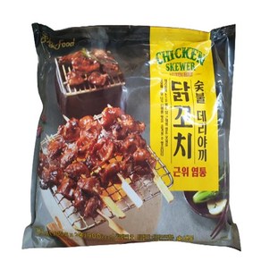 노브랜드 숯불데리야끼 근위 닭꼬치 염통 600g(아이스박스 배송), 600g, 2개