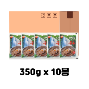 농민식품 냉면육수 350g, 10개