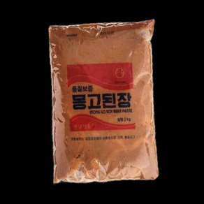 LETEO-몽고장유 부천몽고된장파우치 2kg 몽고된장, 1g, 1개