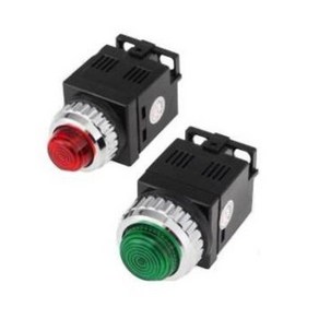 성호제어기기 LED 표시등 (PL)PR-25P-1L/ PR-25P-2L/ PR-25P-5L, 적색(Red), PR-25P-5L DC24V