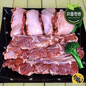 으뜸한돈 국내산 냉장 칼집 통갈매기살 500g 구이용, 1개