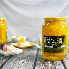 친환경 거제 프리미엄 무농약 유자청 2kg, 1개입, 1개