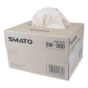 SMATO 와이퍼 산업용와이퍼 SW-300 대형(4겹) 300매, 1개