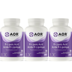 AOR 에이오알 알파리포산 R 리포산 150mg 90정 3세트캐나다 직구, 3개