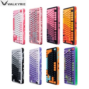 [cy] VALKYRIE MAG 75 마그네틱축 게이밍 키보드 75 Lite/75 PRO 유선8K 알루미늄보강판 RGB램프 DKS지원 시즌신상, MAG 75 lite버전, 블랙오렌지, VK핑크수정마그네틱축